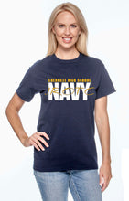 Load image into Gallery viewer, Navy or Orange ~ Short Sleeve T-Shirt - 5 options
