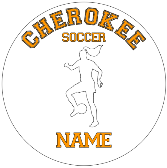 CHS Soccer Ornament 2