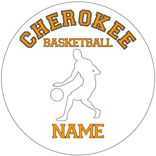 CHS Basketball Ornament 3