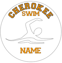 Load image into Gallery viewer, CHS Swimming Ornament
