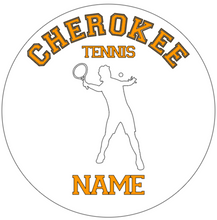 Load image into Gallery viewer, CHS Tennis Ornament 3
