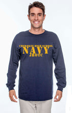 Load image into Gallery viewer, Navy or Orange ~ Long Sleeve T-Shirt - 5 options
